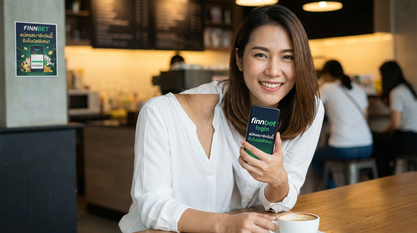 ขั้นตอนการสมัครสมาชิก Finnbet